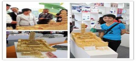 经管系学生“牙签”手工艺品走红网络